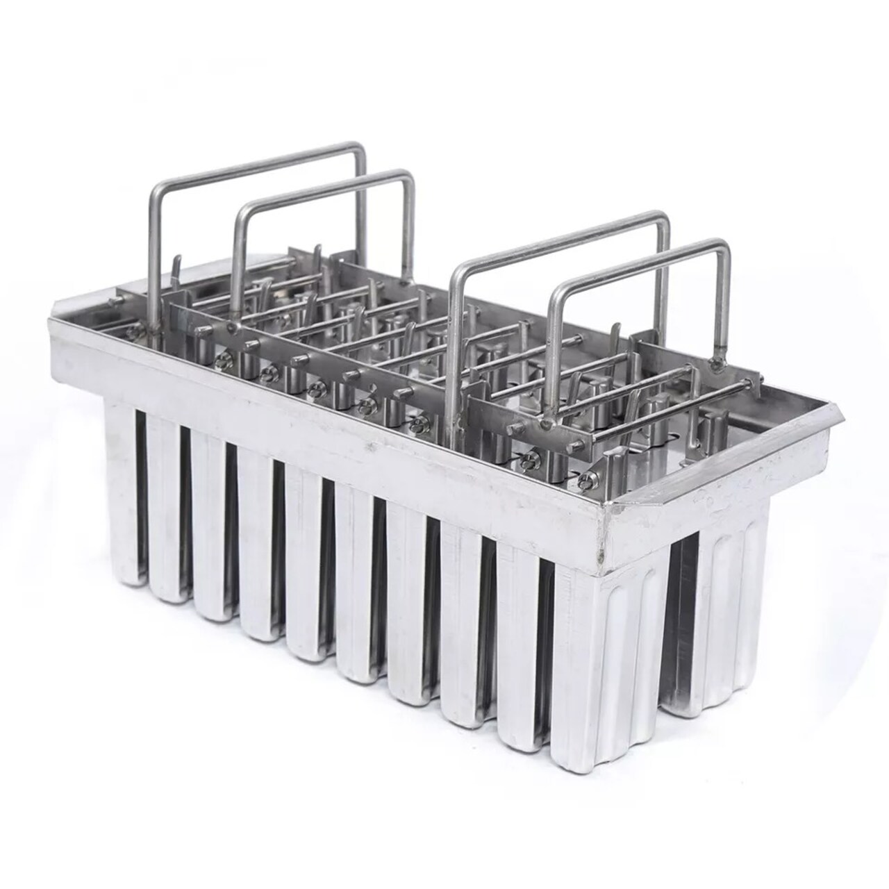 20pcs Stainless Steel Molds Pop Lolly Popsicle Ice Cream Stick Holder Molds DIY